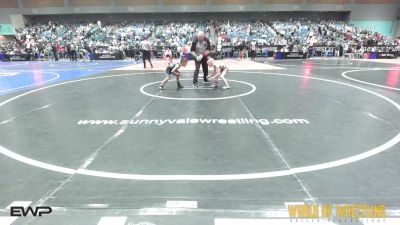 49 lbs Consi Of 16 #2 - Colter Veitenheimer, Askeo International Matclub vs Mattis Grosjean, The Best Wrestler
