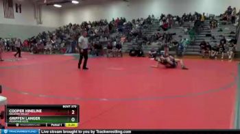 126 lbs Cons. Round 2 - Cooper Hineline, Ralston Valley vs Griffen Langer, Mountain Vista