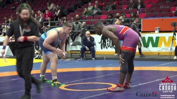 125kg Cons. Semi - Omogbai Asekomhe, Hamilton WC vs Luke Coffin, Kingston WC