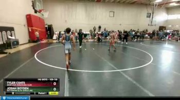 105-115 lbs Round 5 - Tyler Coats, Bear Cave Wrestling Club vs Josiah Boyden, Betterman Elite Wrestling