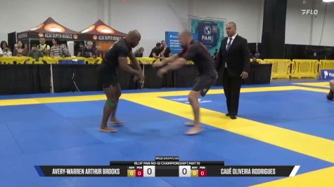 Cauê Oliveira Rodrigues vs Avery-Warren Arthur Brooks 2026 Pan IBJJF Jiu-Jitsu No-Gi Championship