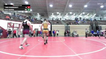 190 lbs Cons. Round 4 - Wes Summersett, South Adams vs Noah Martin, Franklin Wrestling Club