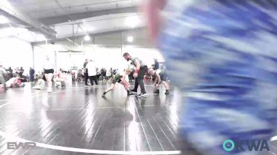 67 lbs Consi Of 4 - Grayson Schultz, Team Tulsa Wrestling Club vs Tanner Thacker, Van Buren Matdawgs