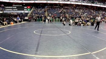 4A 150 lbs Champ. Round 1 - Campbell Tufts, Millbrook vs Ladarius Page, Lumberton