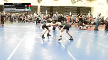 116 lbs Rr Rnd 2 - Ryder Walsh, Smitty's Barn - MSC vs Brayden Clark, All I See Is Gold Academy - MSC