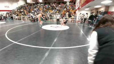 132 lbs Champ. Round 2 - Landon Rhyne, Pinedale vs Chase DeLeon, Mountain View