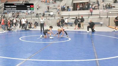 75 lbs 5th Place Match - Dante Lewis, Patriot Mat Club vs Axel Carpio, Federal Way Spartans Wrestling
