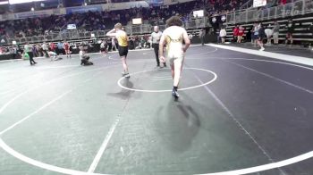 218 lbs Consolation - Madden Credeur, Comeaux vs Gunnar Swenson, Canton High School