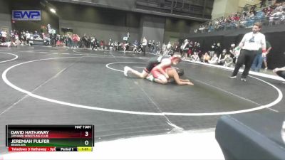 165 lbs Quarterfinal - David Hathaway, Jayhawk Wrestling Club vs Jeremiah Fulfer, Brawlers