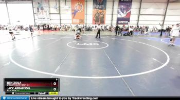 100 lbs Rd# 3 12:00pm Friday - Ben Ziola, Dynasty Death Row vs Jack Abramson, M2TC Blue