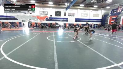 150 lbs Champ. Round 2 - Estaban Oregel, Hillcrest vs Ruben Luna, Montclair