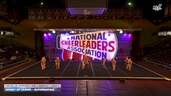Sport of Cheer - SuperNovas [2026 L2 Junior - D2 - Small Day 1] 2026 NCA San Marcos Classic