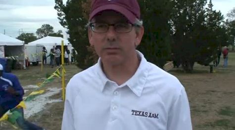 Coach McRaven Texas A M 2nd place South Central Regional 2011