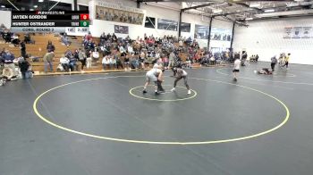 174 lbs Cons. Round 2 - Hunter Ostrander, Trine vs Jayden Gordon, Lourdes