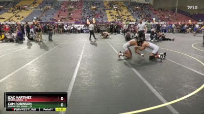 165 lbs Semis & 3rd Wb (16 Team) - Cam Robinson, Grand View (Iowa) vs Izac Martinez, Southeastern