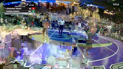 126 1A Champ. Round 1 - Damien Zherka, Aubrey Rogers vs Leonardo Trejos, Florida Christian School
