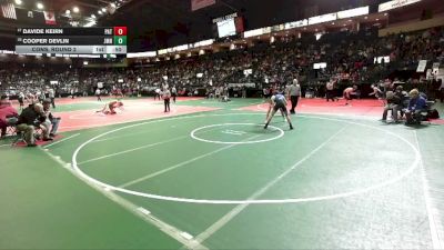 132 lbs Cons. Round 2 - Davide Keirn, PATA vs Cooper Devlin, JMN3