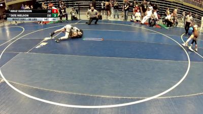 99 lbs Cons. Semis - Kruz Davidson, JWC vs Tate Nielson, Champions Wrestling Club
