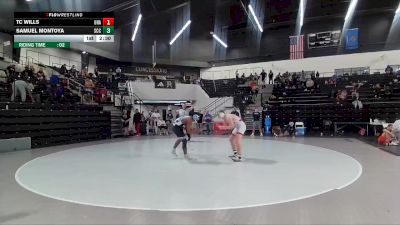 197 lbs Quarterfinal - Samuel Montoya, Southeast Community College vs Tc Wills, Unattached