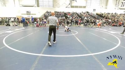 88 lbs Champ. Round 1 - Harrison Froman, Purple Eagles Wrestling Academy vs Ben Thompson, Falconer Youth Wrestling