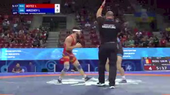 72 kg Final 3-5 - Igor Botez, Romania vs Irfan Mirzoiev, Ukraine