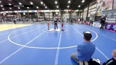 50 lbs Cons. Round 4 - Emersen Seim, Douglas Wrestling Club vs Junior Jara, Gering Wrestling Club