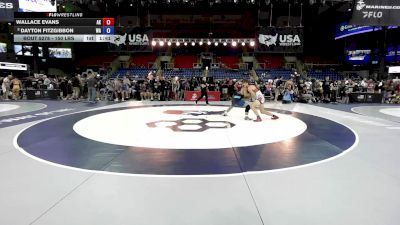 150 lbs Champ. Rd Of 32 - Wallace Evans, AK vs Dayton Fitzgibbon, WA