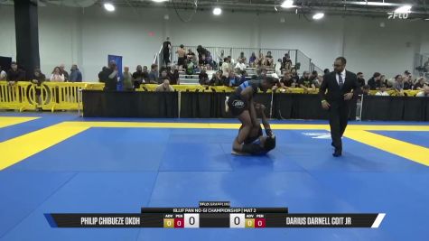 Darius Darnell Coit Jr vs Philip Chibueze Okoh 2026 Pan IBJJF Jiu-Jitsu No-Gi Championship