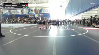 125 lbs Cons. Round 3 - Elaina Twitty, Junction City vs Cadence Dearing, Shawnee Mission Northwest