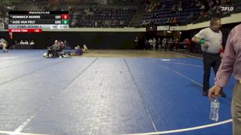 125 lbs Cons. Round 3 - Jase Van Pelt, Cornell College vs Dominick Marre, Central