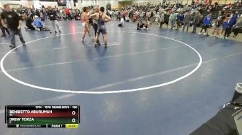 160 lbs Cons. Round 3 - Benidetto Aburumuh, NE vs Drew Torza, IL