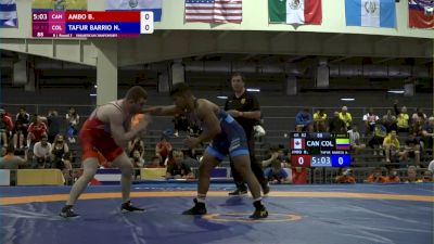 82 kg - Brayden Ambo, CAN vs Nestor Tafur, COL