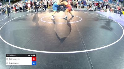 285 lbs Cons 32 #2 - Gabe Rodriguez, CA vs Cal Chapman, MI