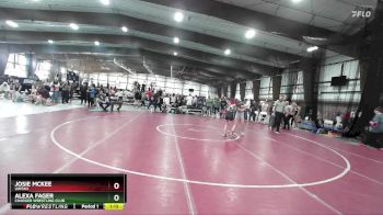 85 lbs Cons. Round 1 - Alexa Fager, Charger Wrestling Club vs Josie Mckee, Uintah