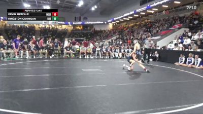 120 lbs 5th & 7th Place - Devin Metcalf, Woodbury Central vs Kingston Carrigan, Riverside, Oakland