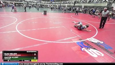 85 lbs Quarterfinal - Elias Nielsen, Summit Wrestling Academy vs Easton Allert, Wisconsin