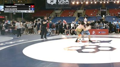 285 lbs Cons. Rd Of 16 - Noah Larios, California vs Evan Gillespie, Pennsylvania