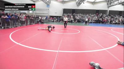 77-J lbs Consi Of 16 #2 - Joseph Monell, Xtreme Wrestling vs Maxwell Wright, Unattached