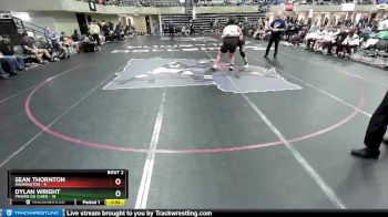 285 lbs Round 1 (4 Team) - Sean Thornton, Washington vs Dylan Wright, Prairie Du Chien