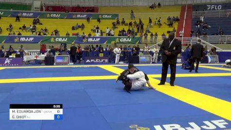 MARIA EDUARDA JONAS vs CLICIANE CHIOT 2023 Brasileiro Jiu-Jitsu IBJJF