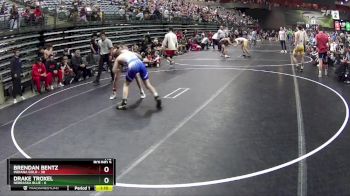 140 lbs Round 5 (6 Team) - Brendan Bentz, Indiana Gold vs Drake Troxel, Nebraska Blue