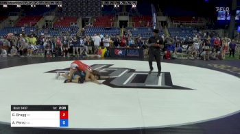 112 lbs Quarters - Gigi Bragg, Michigan vs Avy Perez, California
