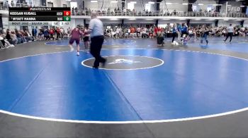 Silver 285 lbs Champ. Round 1 - Wyatt Hanna, North Iowa Area Community College vs Keegan Kuball, Augsburg College