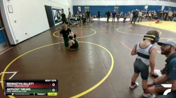 49 lbs 1st Place Match - Anthony Miears, Cody Wrestling Club vs Remingtyn Gillett, Powell Wrestling Club