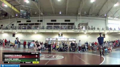 138 lbs Cons. Round 6 - Maverick Dubach, Madman Wrestling Academy LLC vs Hunter Vanek, Highland Wrestling Club