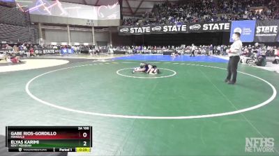 3A 106 lbs Cons. Round 3 - Gabe Rios-Gordillo, Ferndale vs Elyas Karimi, Kent Meridian