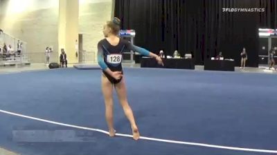 Sydney Snyder - Floor, First State #128 - 2021 USA Gymnastics Development Program National Championships