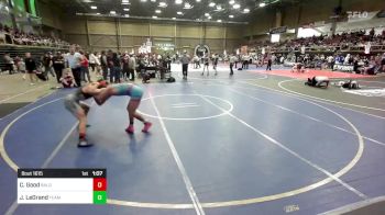 126 lbs Semifinal - Cole Good, Bald Eagle vs Joseph LeGrand, Team Pueblo