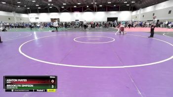 110 lbs Cons. Round 6 - Brooklyn Simpson, Goddard HS vs Ashton Mayes, Nixa