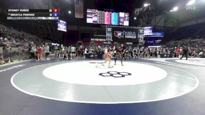 120 lbs Champ. Rd Of 64 - Sydney Huber, ND vs Mikayla Perkins, IN